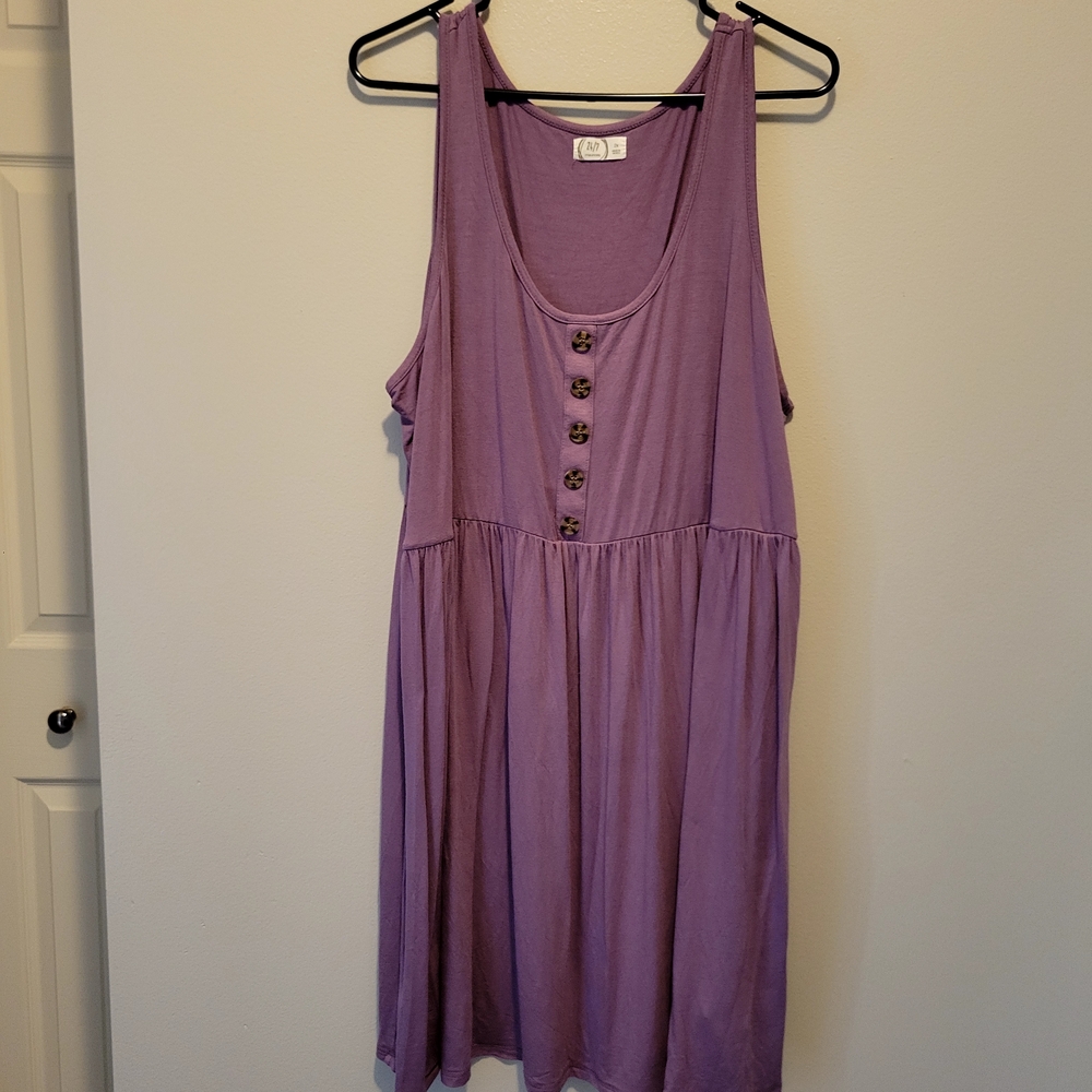 Maurices Lavender Purple Sleeveless Mini Dress